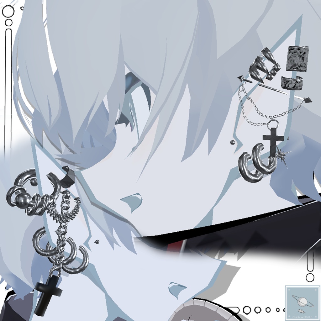 【販売記念セール~8/19】【9アバター対応】Noc✞urnoFang 【全アバター可】