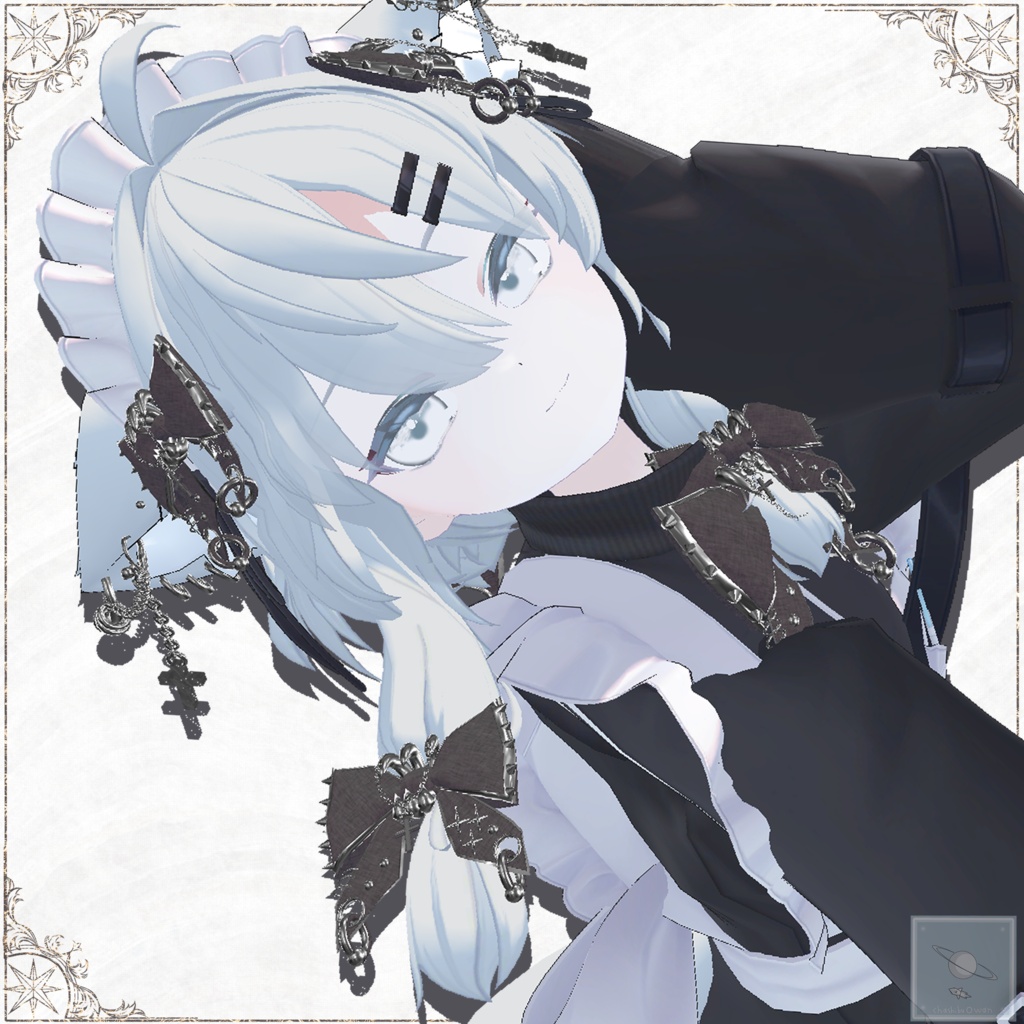 【11アバター対応】Noc✞urnoRibon 【全アバター可】