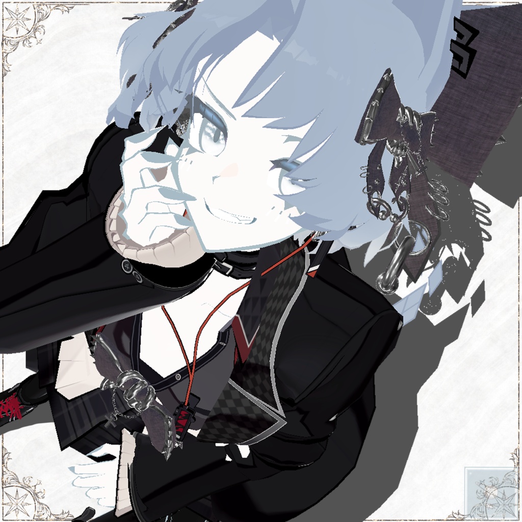 【11アバター対応】Noc✞urnoRibon 【全アバター可】