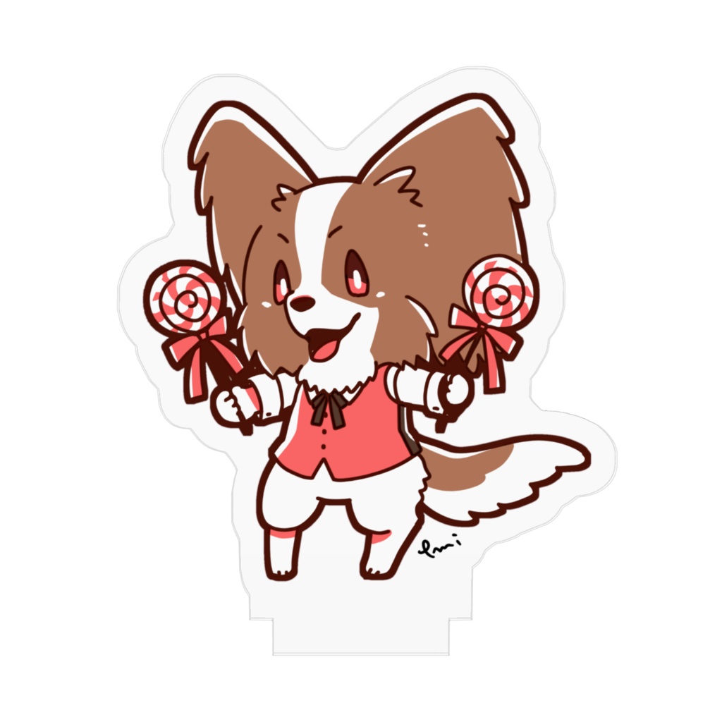 アクリルフィギュア(パピヨン)