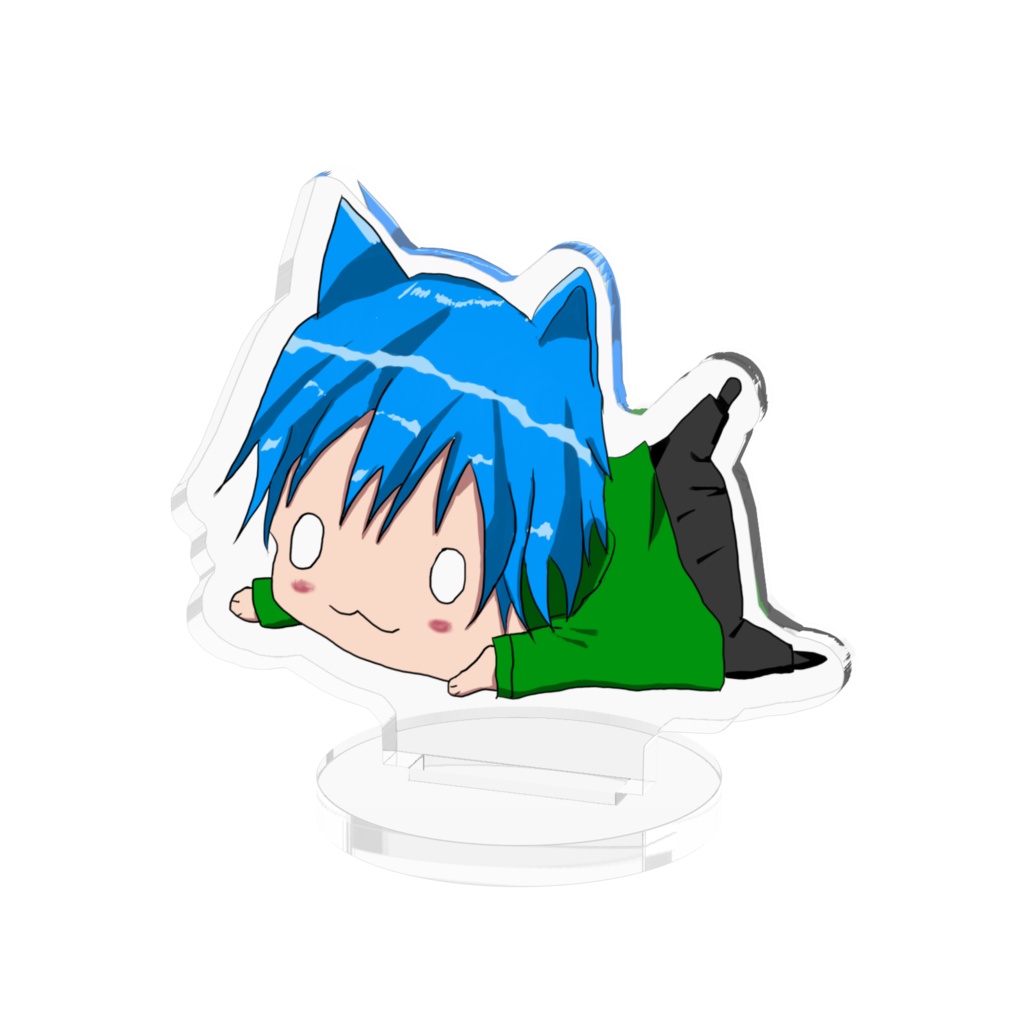 蒼狗あすはアクリルフィギュア(ディフォルメ)