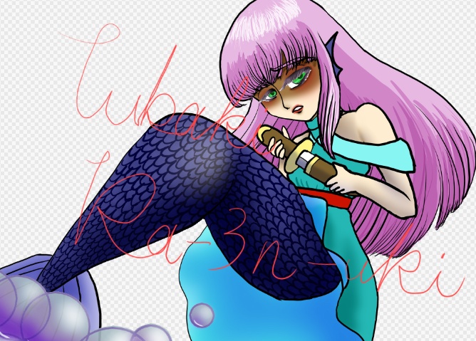 【３月末までの期間限定】人魚姫エネミー素材