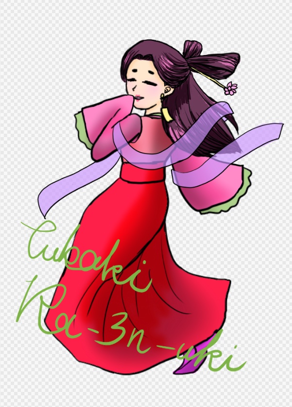 天女エネミー画像素材