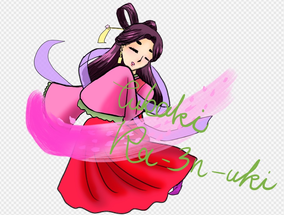 天女エネミー画像素材