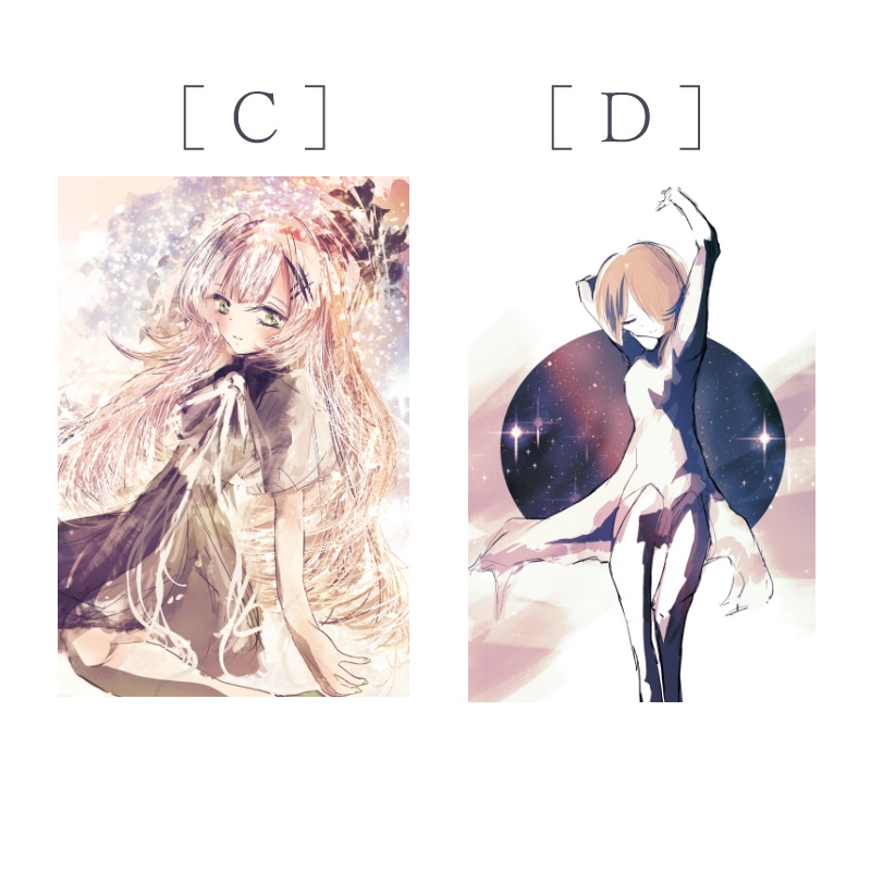 ポストカード 6種