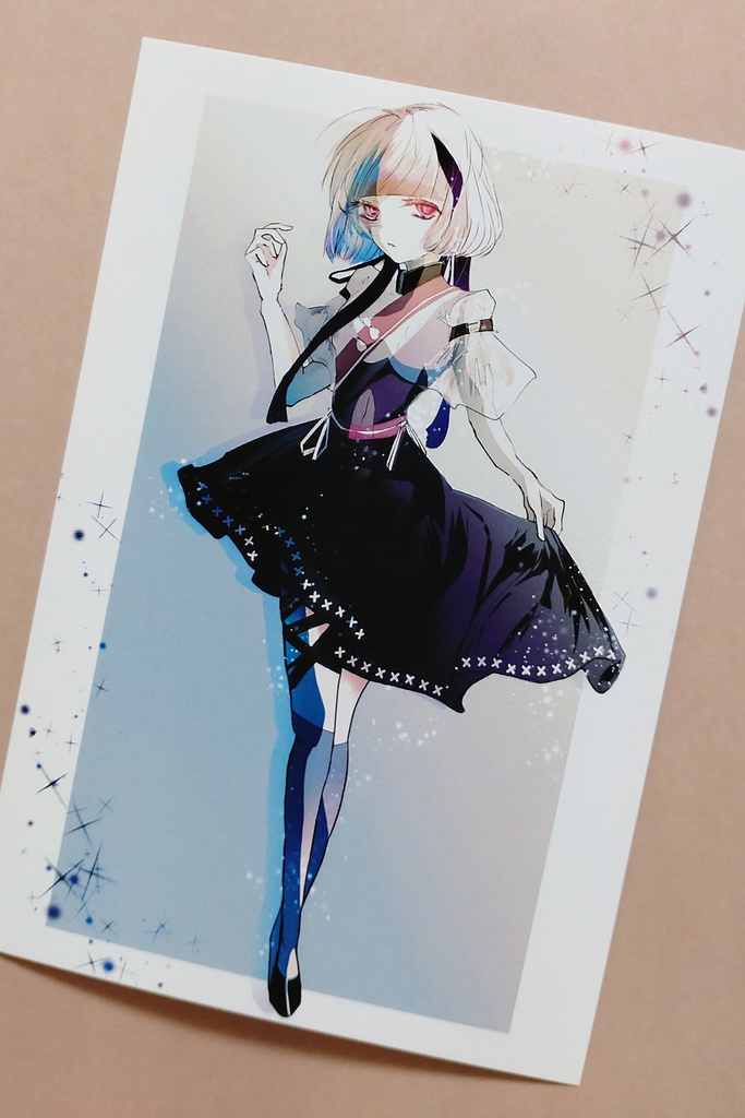 ポストカードRGB印刷 4種