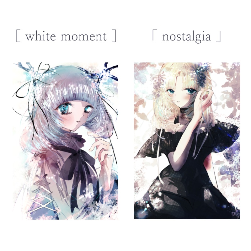 ポストカードRGB印刷 4種