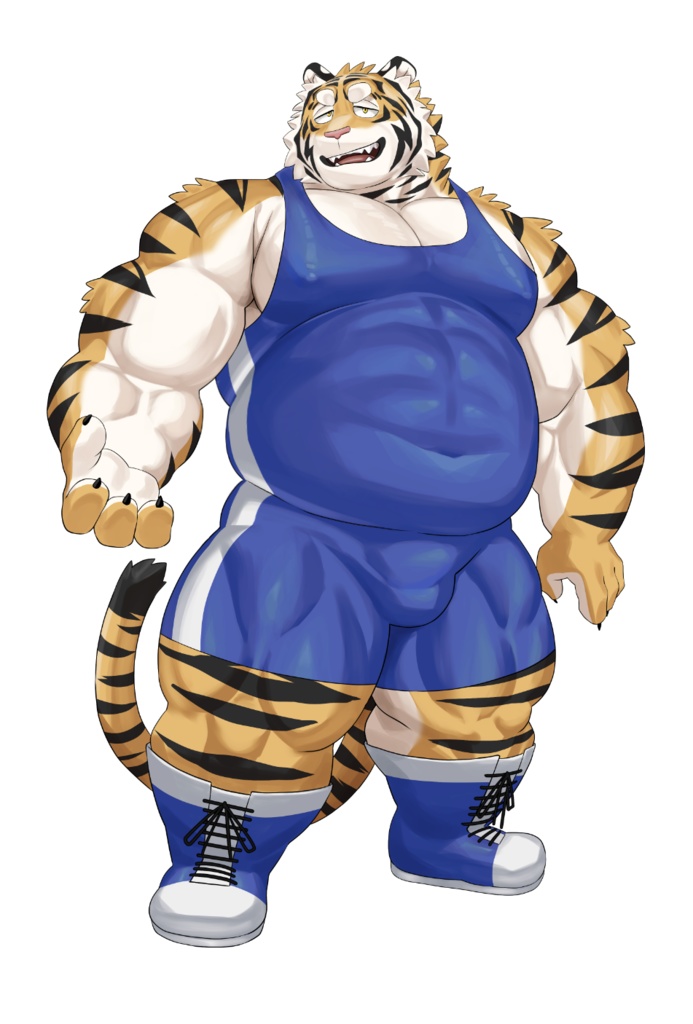 RUMBLE!虎縞アクリルフィギュア