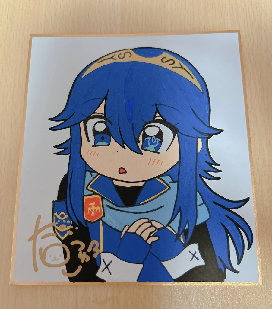 ルキナ　ミニ色紙
