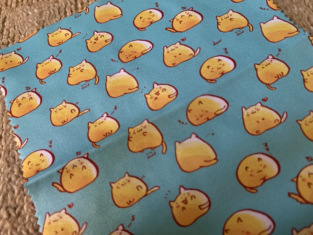 にゃむねこメガネ拭き