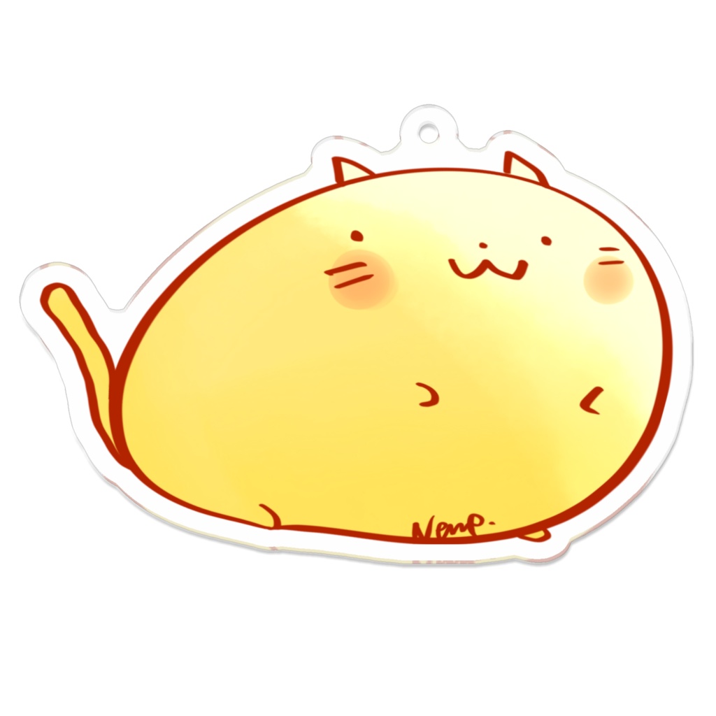 にゃむねこアクキー