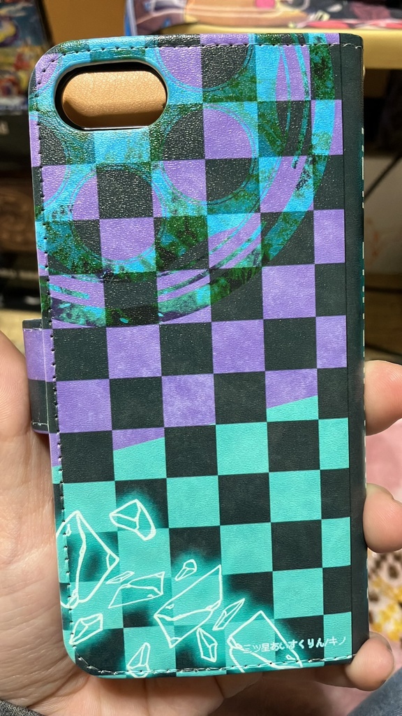 王馬&キーボ モチーフ手帳型iPhoneケース