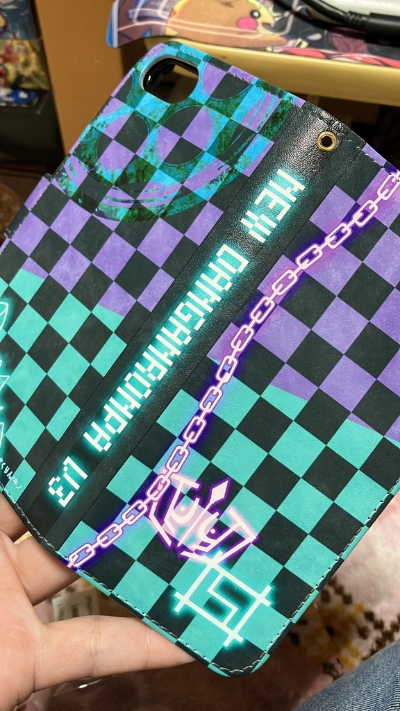 王馬&キーボ モチーフ手帳型iPhoneケース