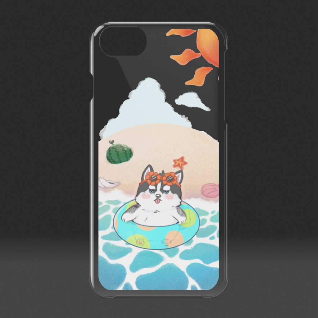 サマーぽちゃハスキー