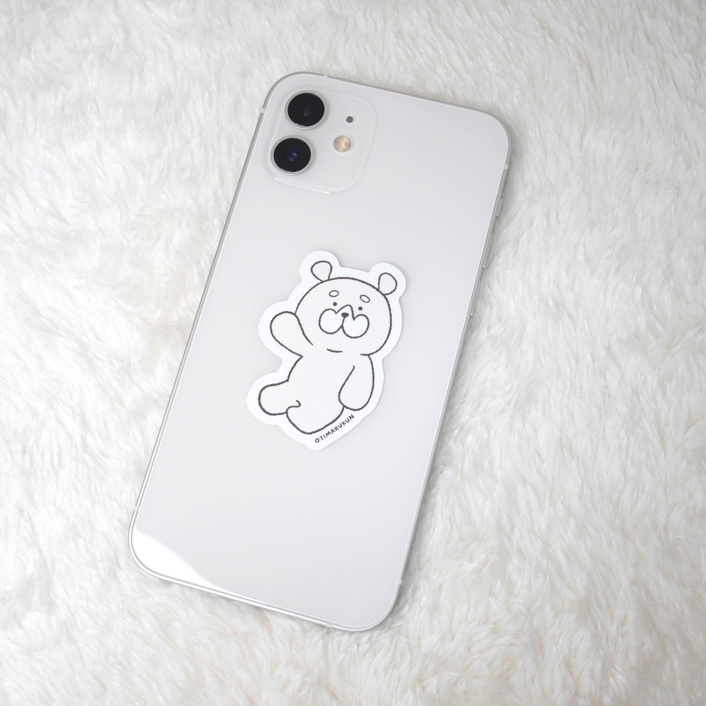 耐水マットステッカー【もちまるちゃん】