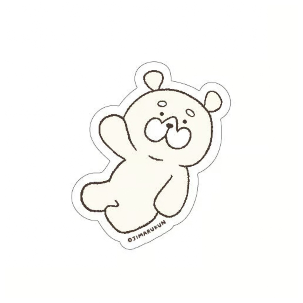 耐水マットステッカー【もちまるちゃん】