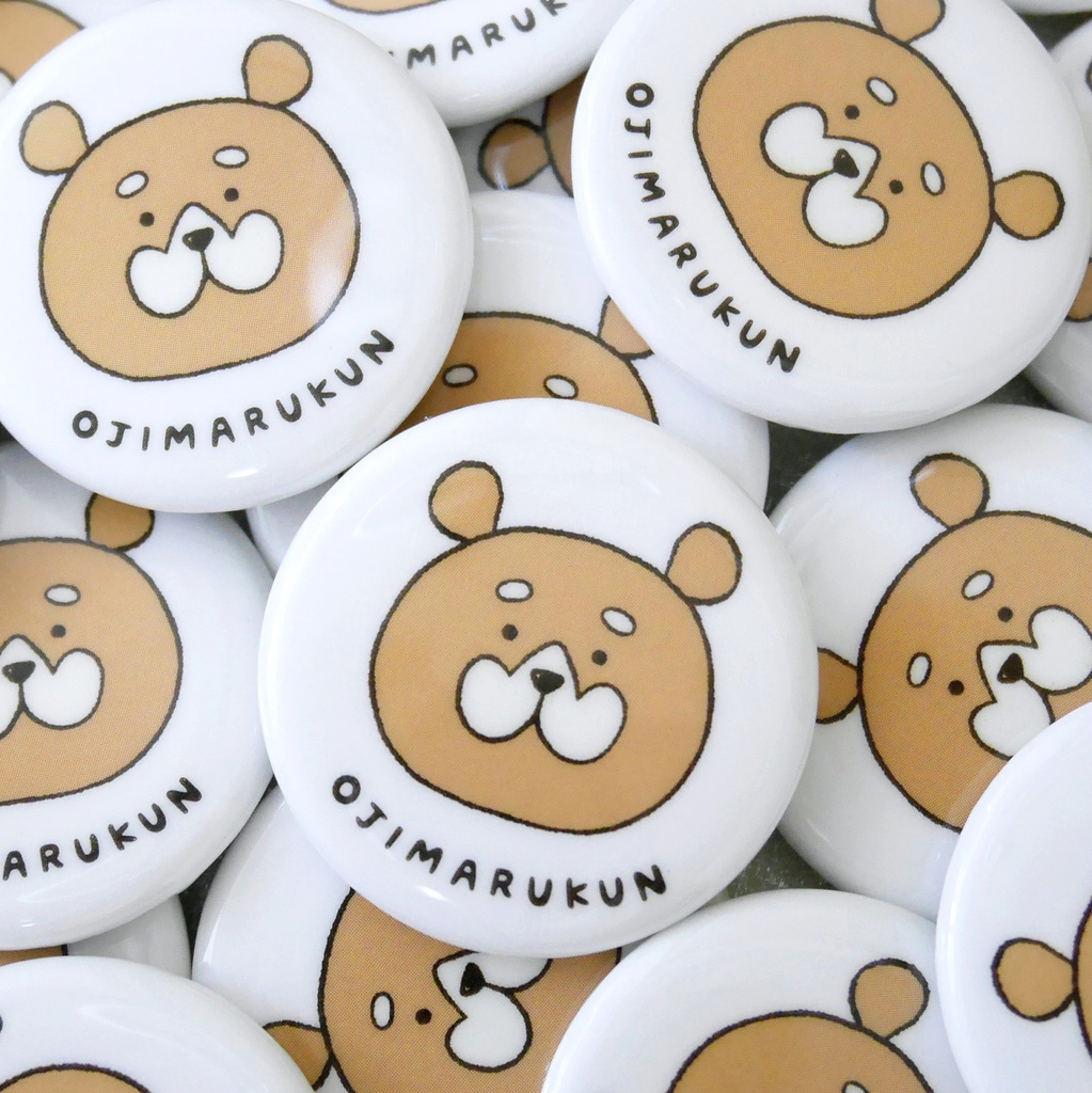 缶バッジ【おかおだけ】