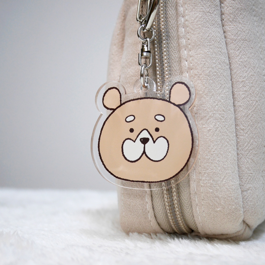 アクリルキーホルダー【おかおだけ】