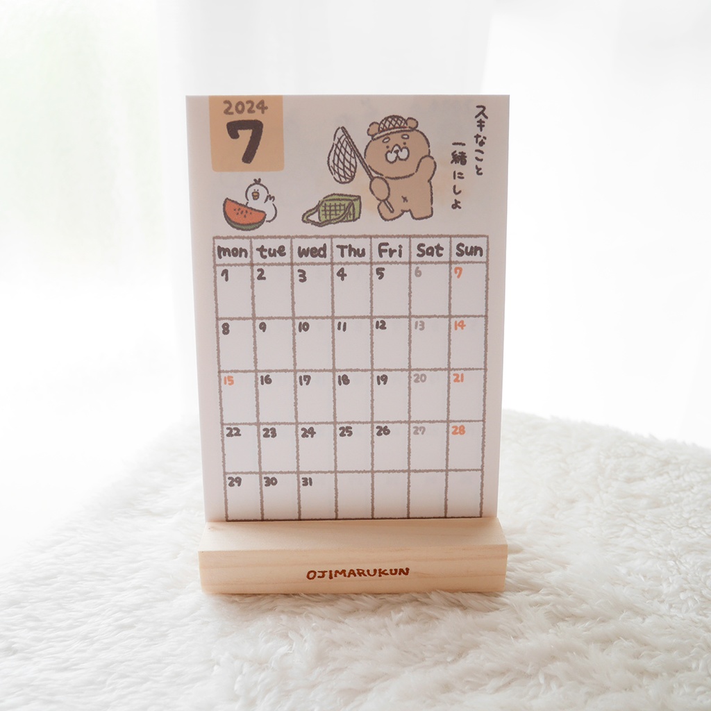 【NEW】2026卓上カレンダー