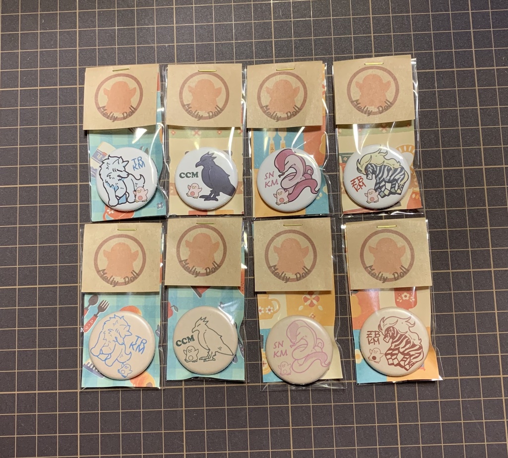 トリコ】32mm缶バッジグッズ【シテコマ