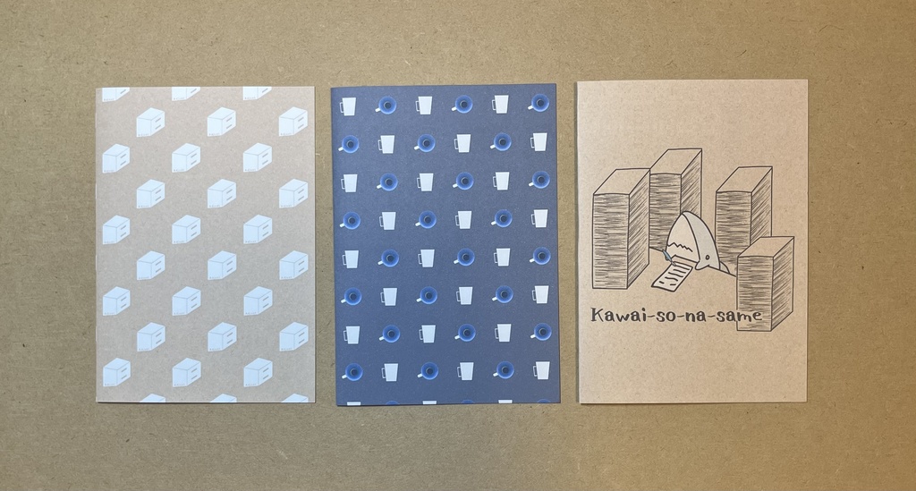 選べる紙と表紙のノート