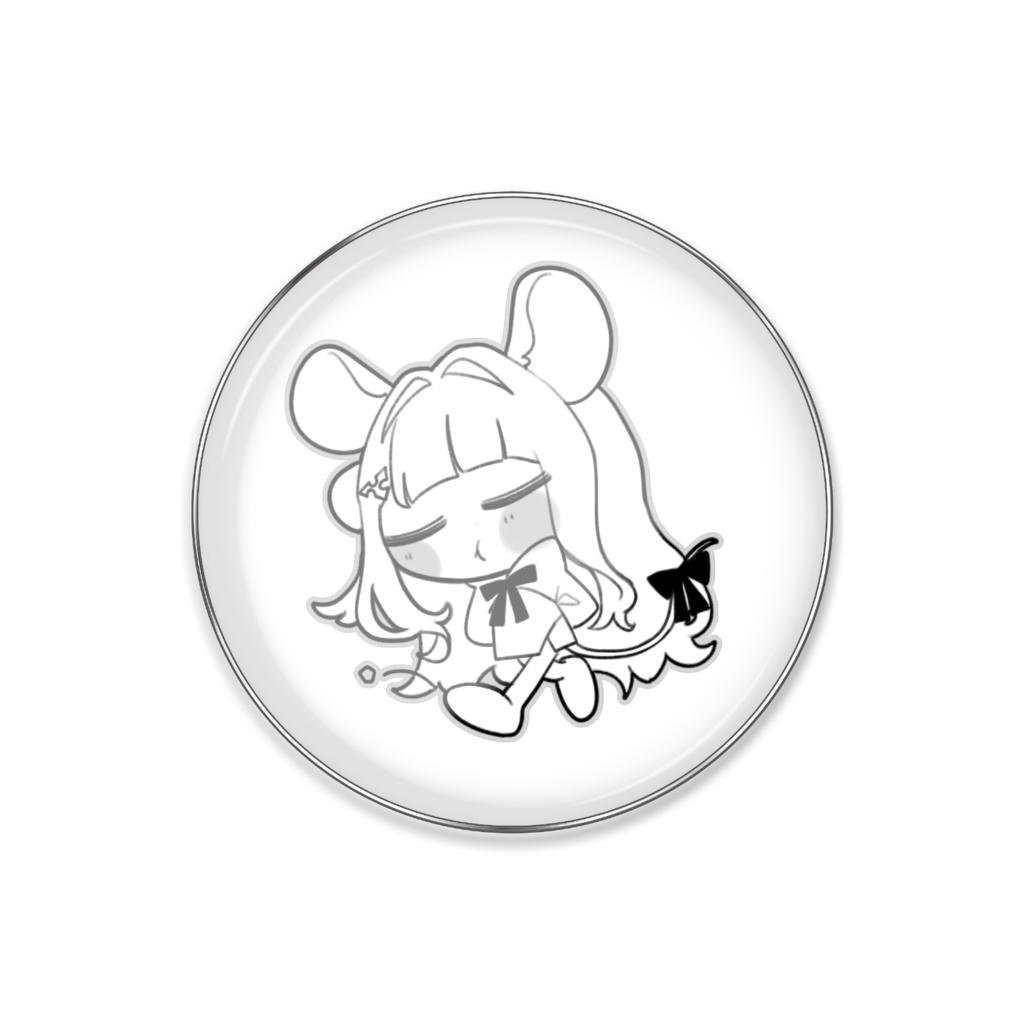 ほづみむぎピンバッチ