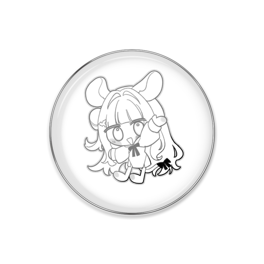 ほづみむぎピンバッチ