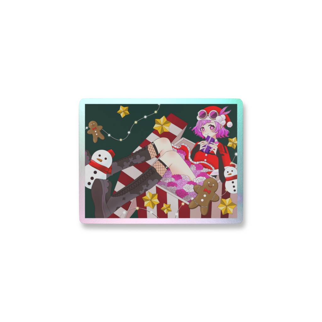 2025クリスマスステッカー