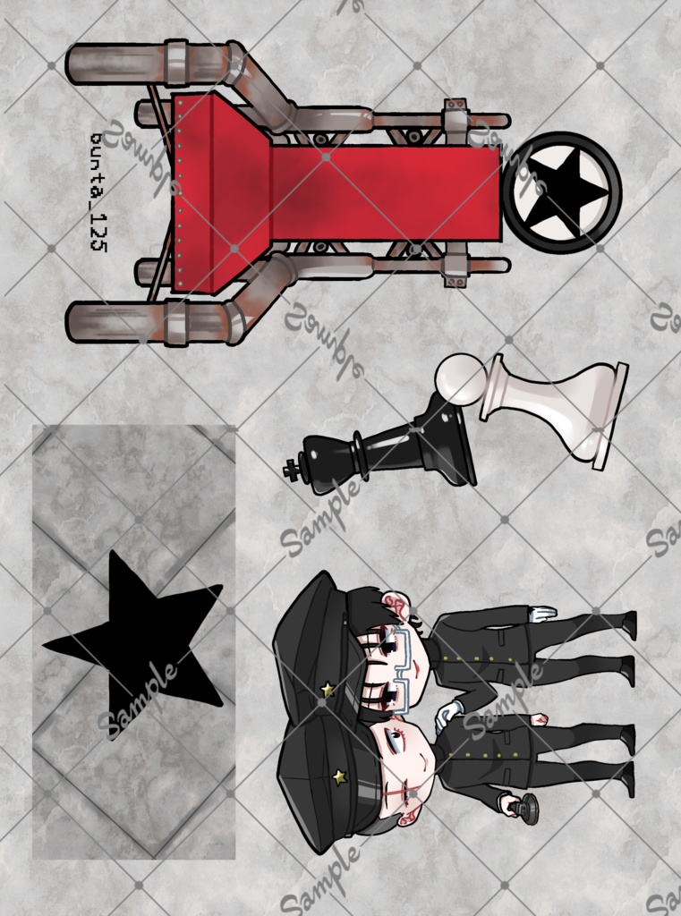 ゼラニコ アクリルスタンドセット