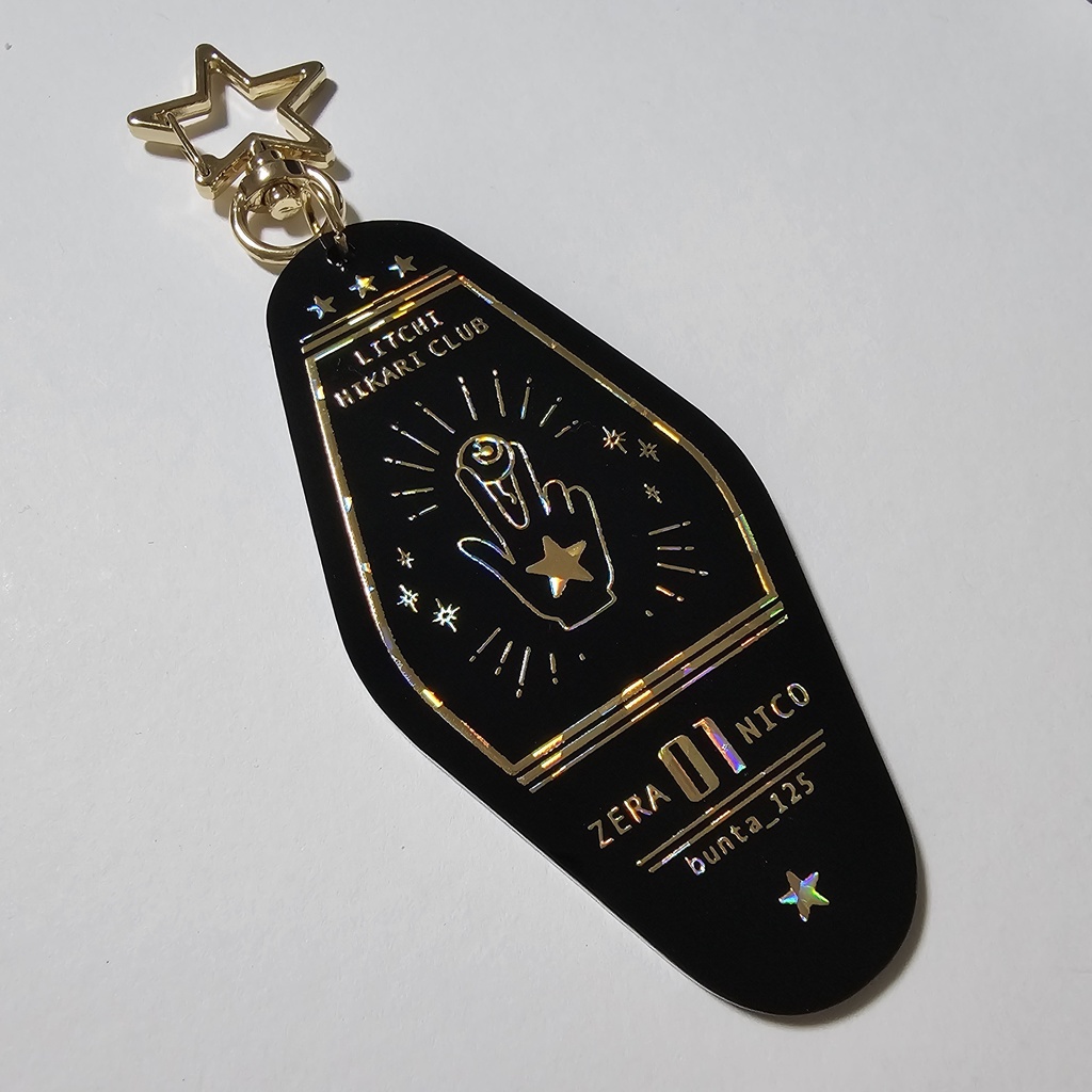 ゼラニコ モーテルチャームキーホルダー