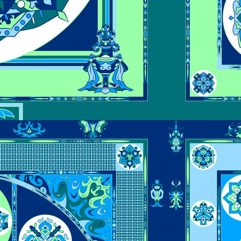 【ポストカード】線対金剛界曼荼羅《彩色》豪華版 全6種