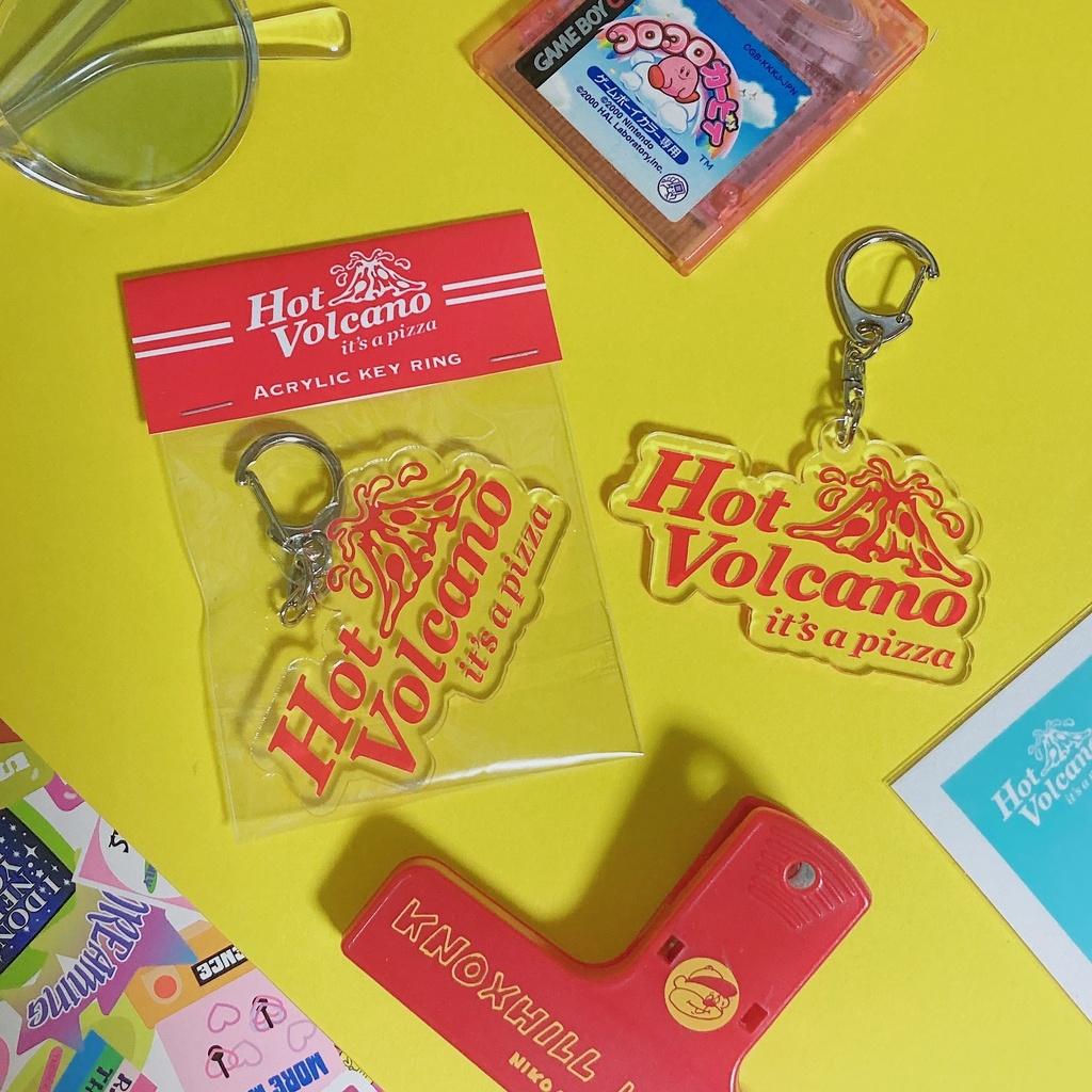 アクリルキーホルダー Hot Volcano 