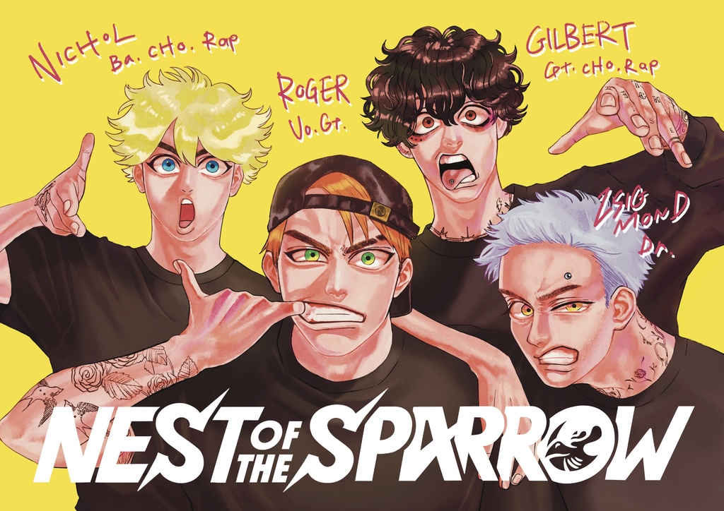 A3ポスター NEST OF THE SPARROW