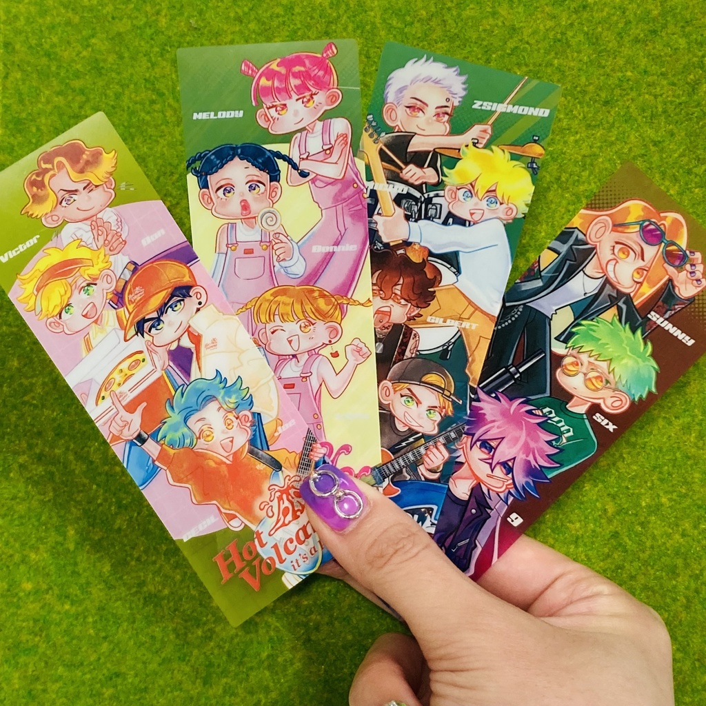 クリアしおり4pセット