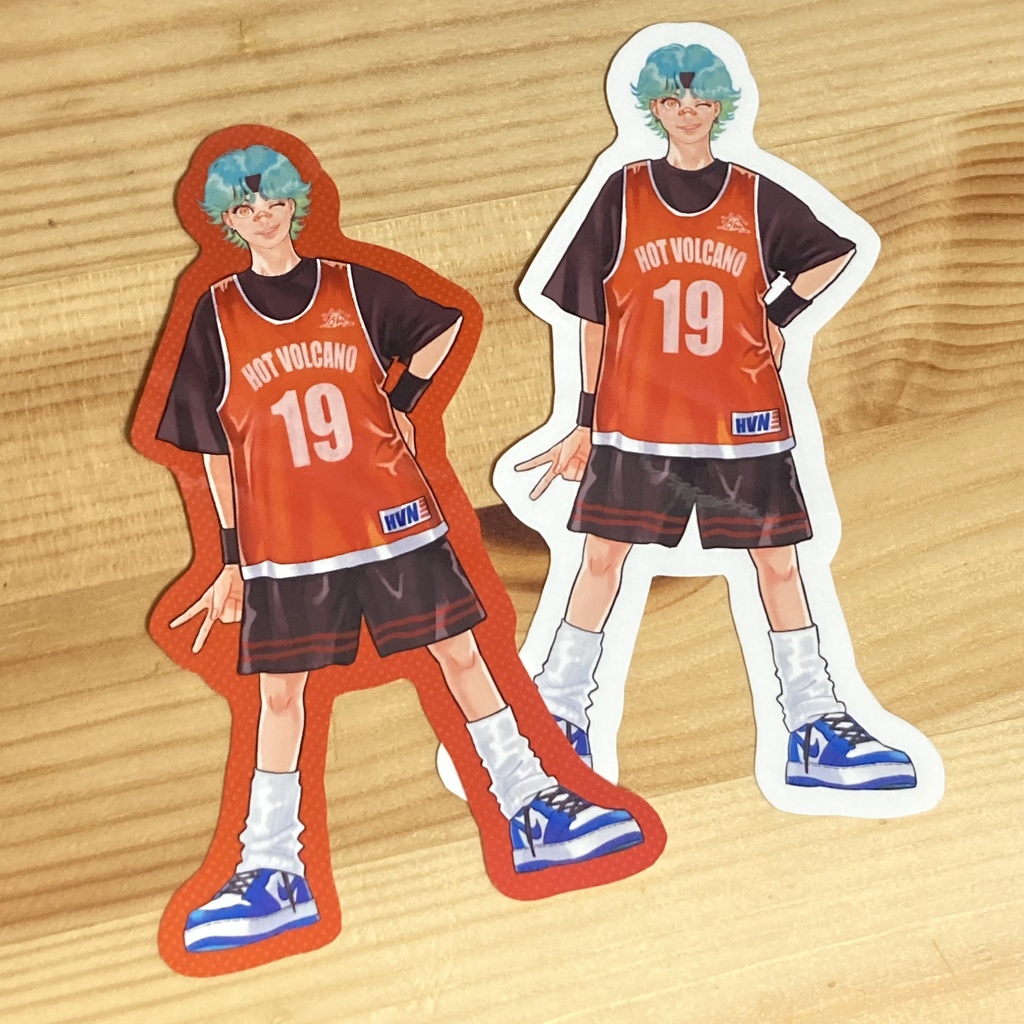 セシル/バスケユニフォームステッカー