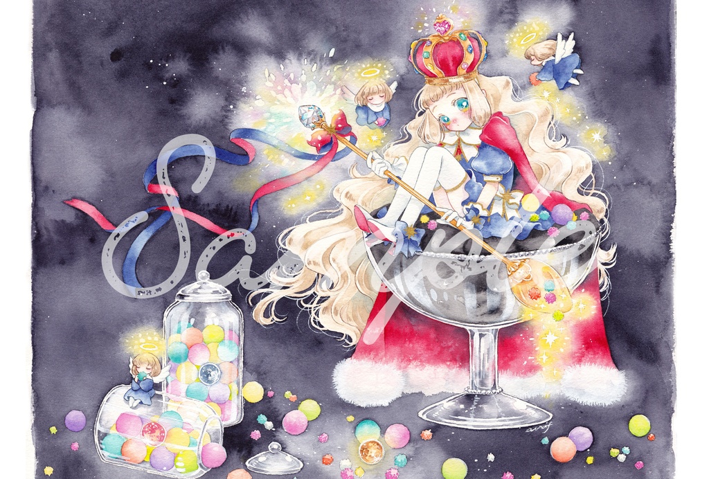 ポストカード：Sugar Coating