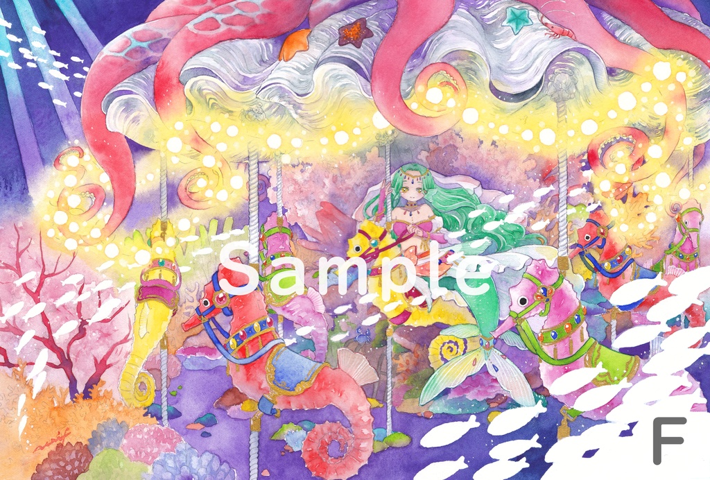 ポストカードセット(A〜F)