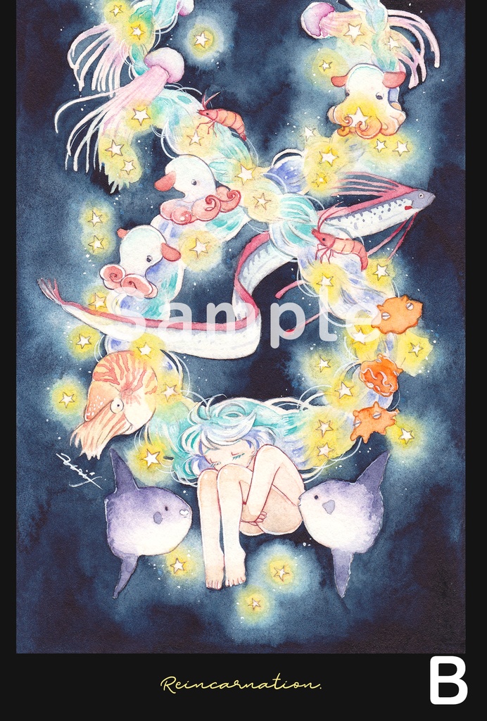 ポストカードセット(A〜F)