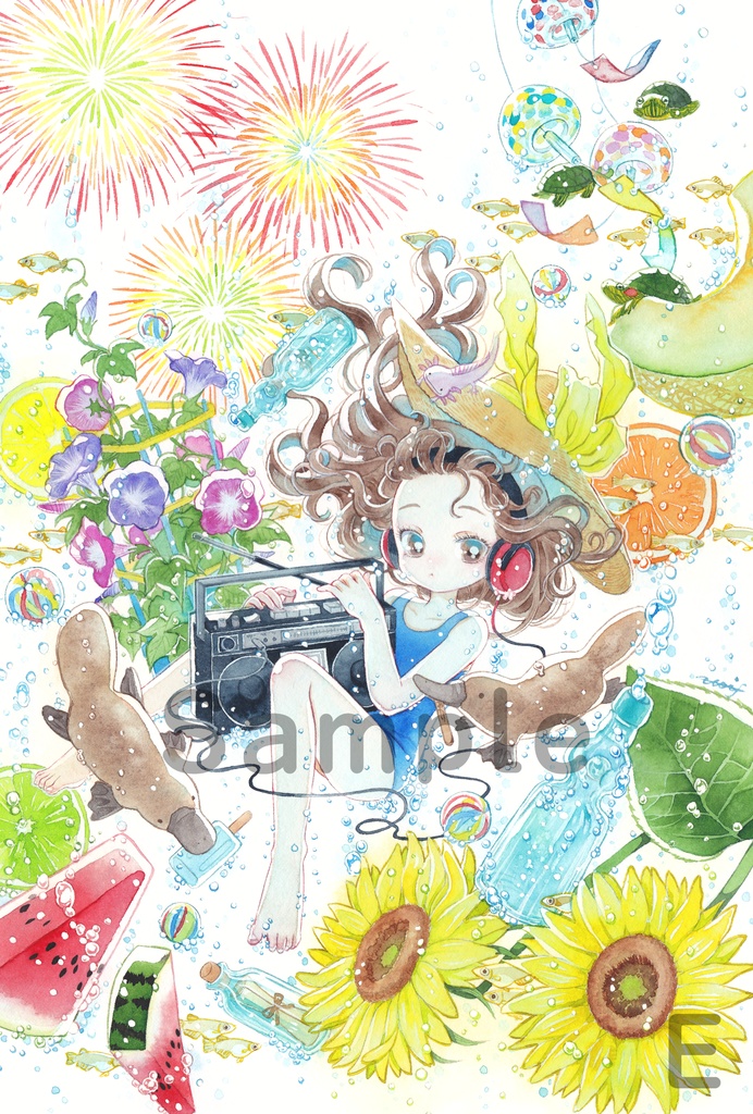 ポストカードセット(A〜F)