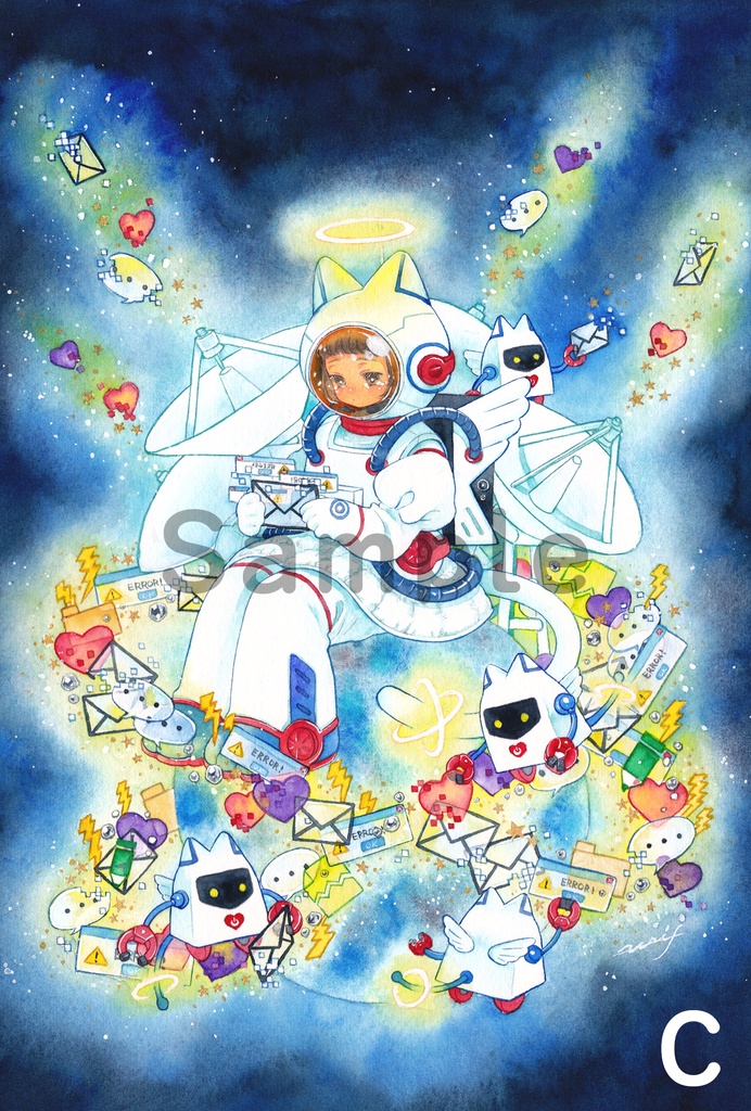 ポストカードセット(A〜F)