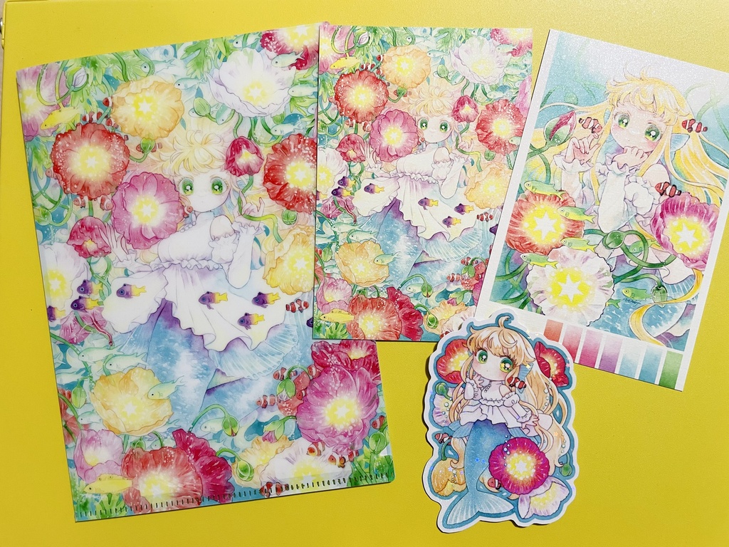 A5クリアファイル入りグッズセット