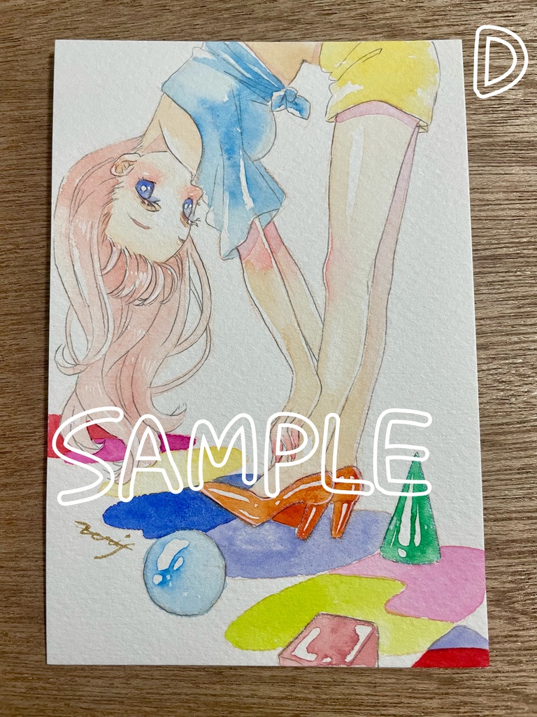 ドローイング原画:旧作いろいろ