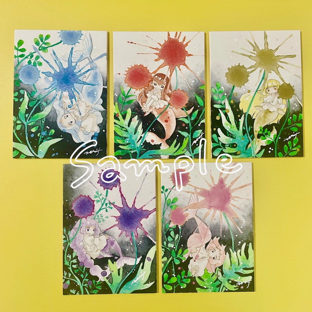 【3/9(月)22:00販売開始】ATC原画：雫花と人魚