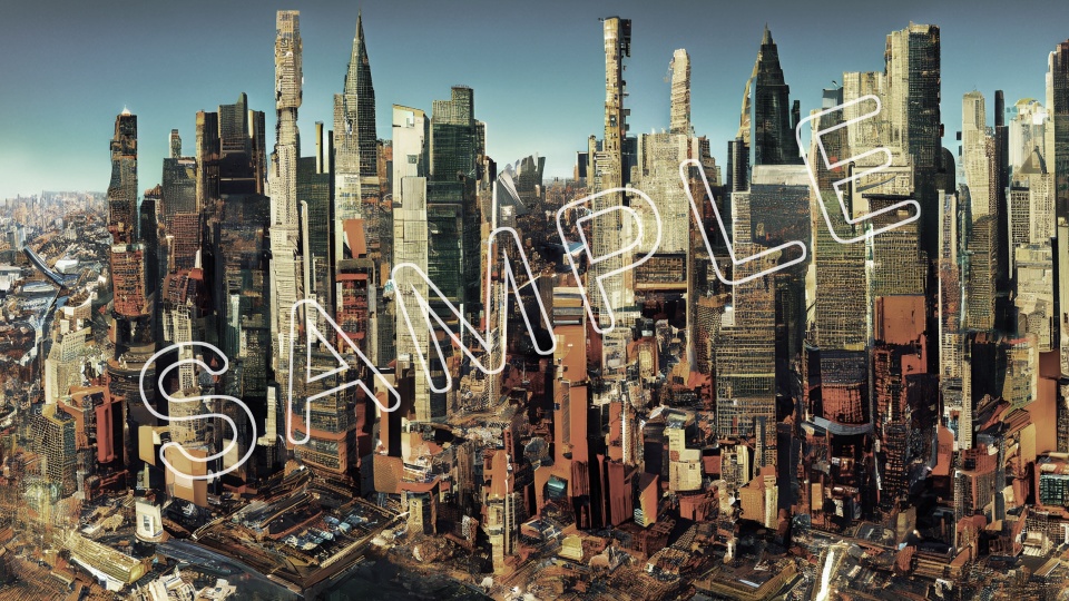 "終末紀行RPG"風 ポストアポカリプス背景素材