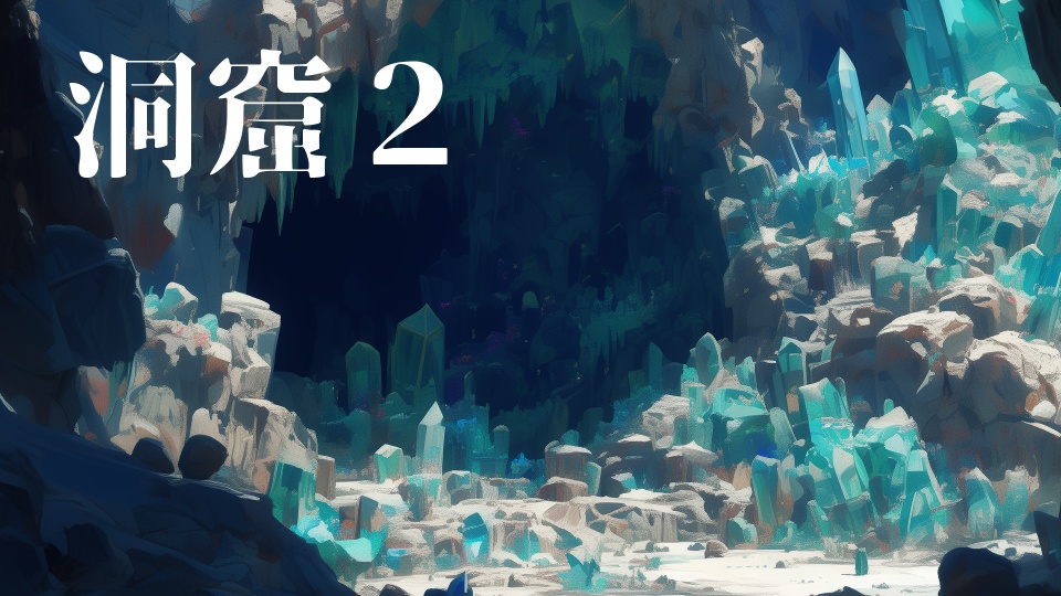 ファンタジー背景素材集:洞窟/遺構/秘境