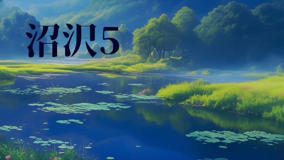 ファンタジー背景素材集Vol.2:湖と沼沢