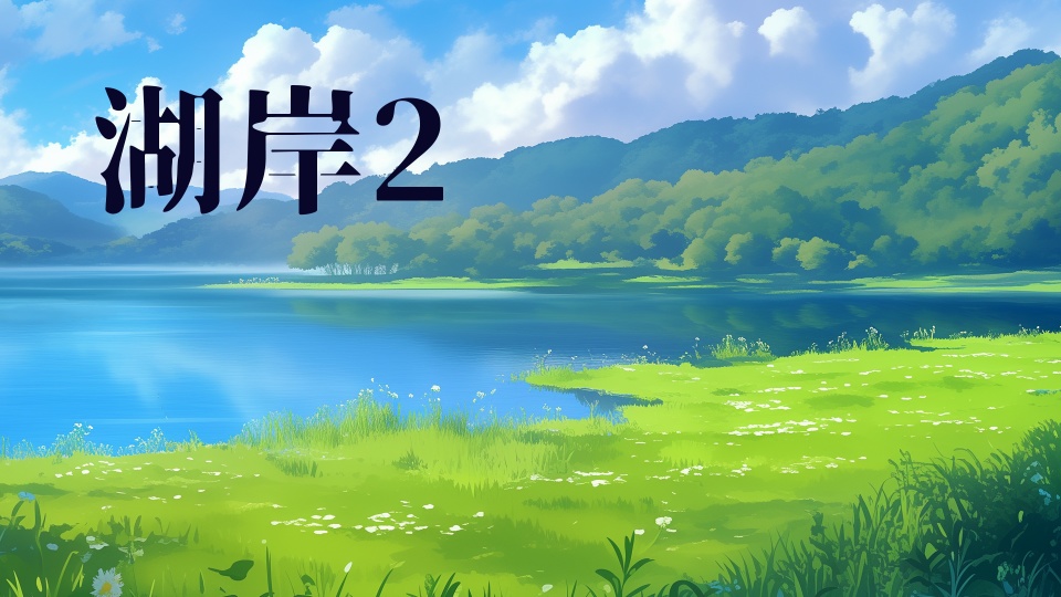 ファンタジー背景素材集Vol.2:湖と沼沢