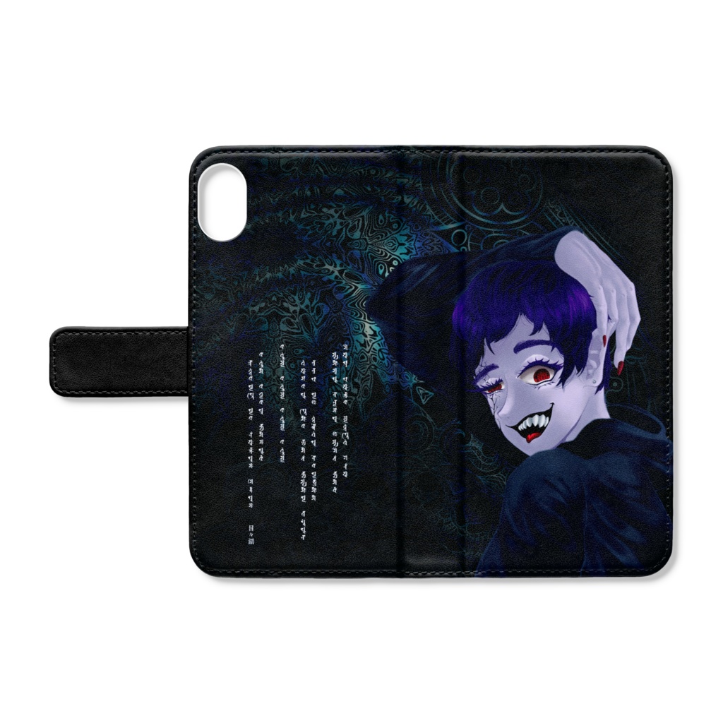 【創作】目々湖　スマホケース