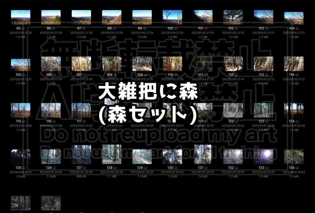 【合計500枚!】なんでもありの写真素材集