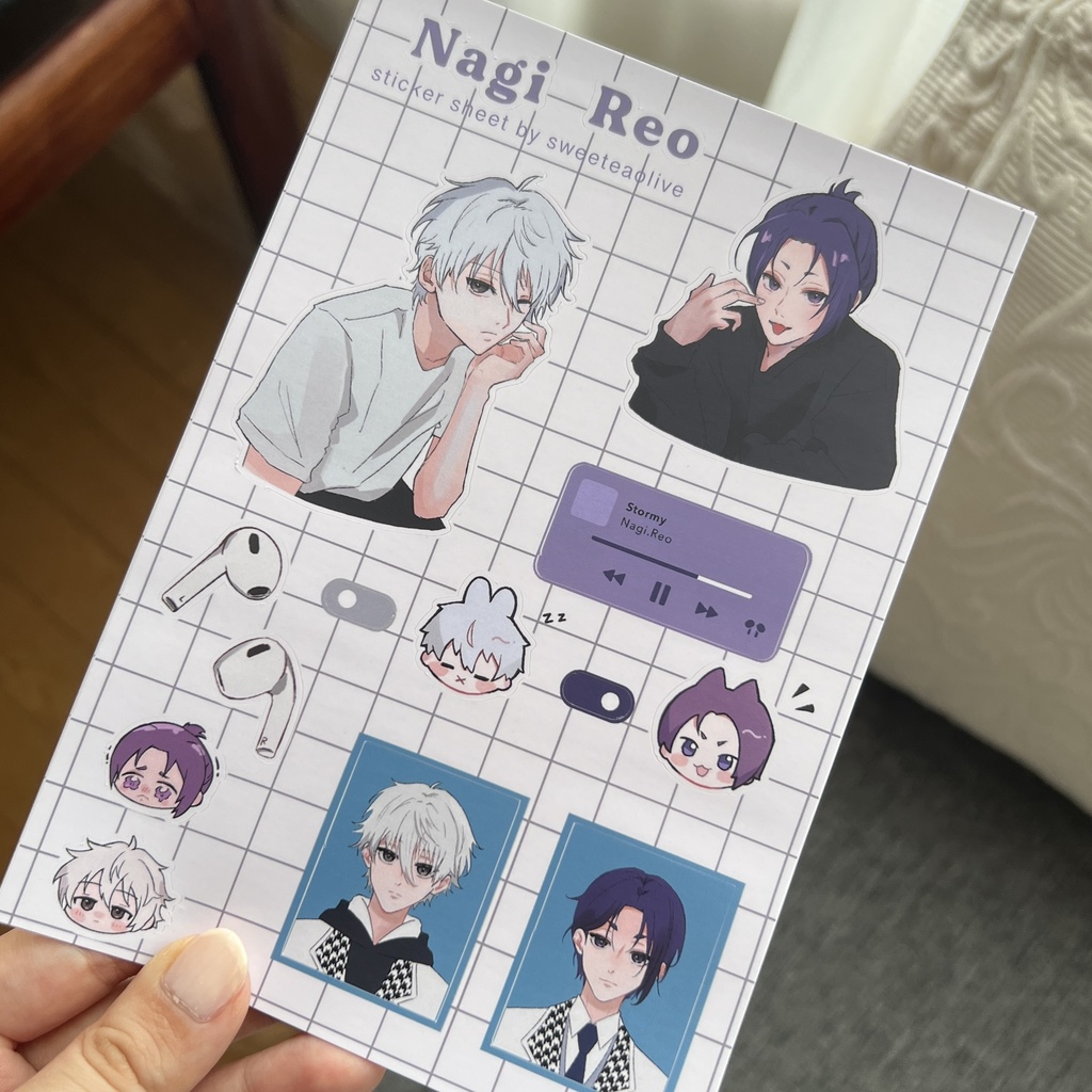 凪玲 ngro　ステッカーシート